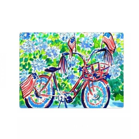 Watercolor 🇺🇸 Bike magnet - Picture 1 of 3